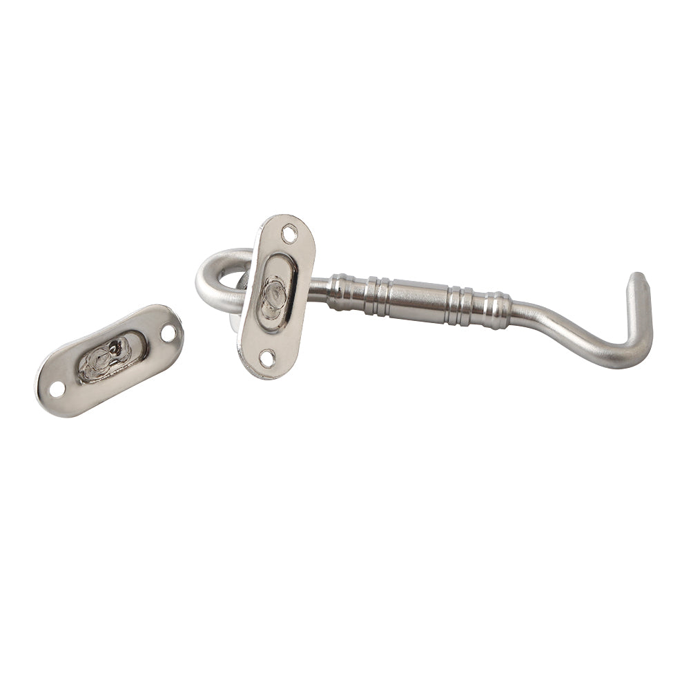 Alise Solid Stainless Steel Hook and Eyes Catch Door Latch Locks for W –  Alisen Home